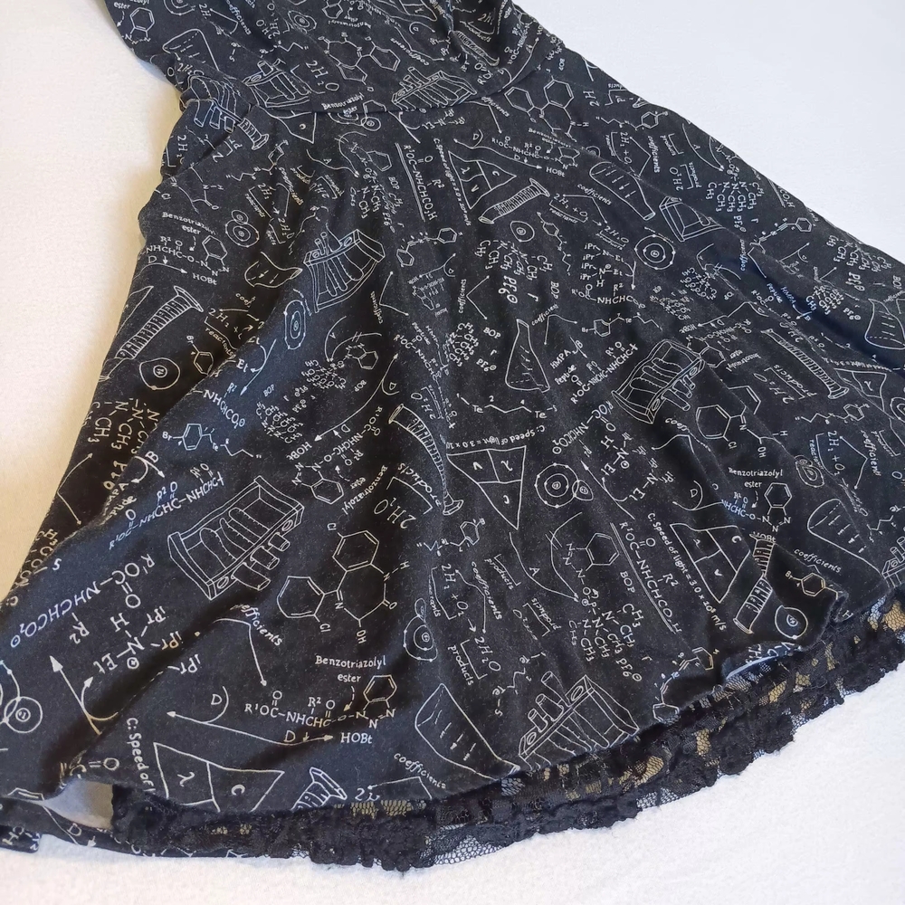 Hot Topic Black Chemistry Dress - Picture 2 of 7